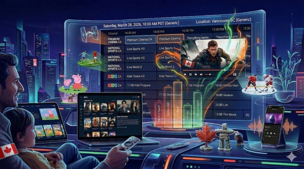French Canadian IPTV channels and Canadian Local News IPTV streaming