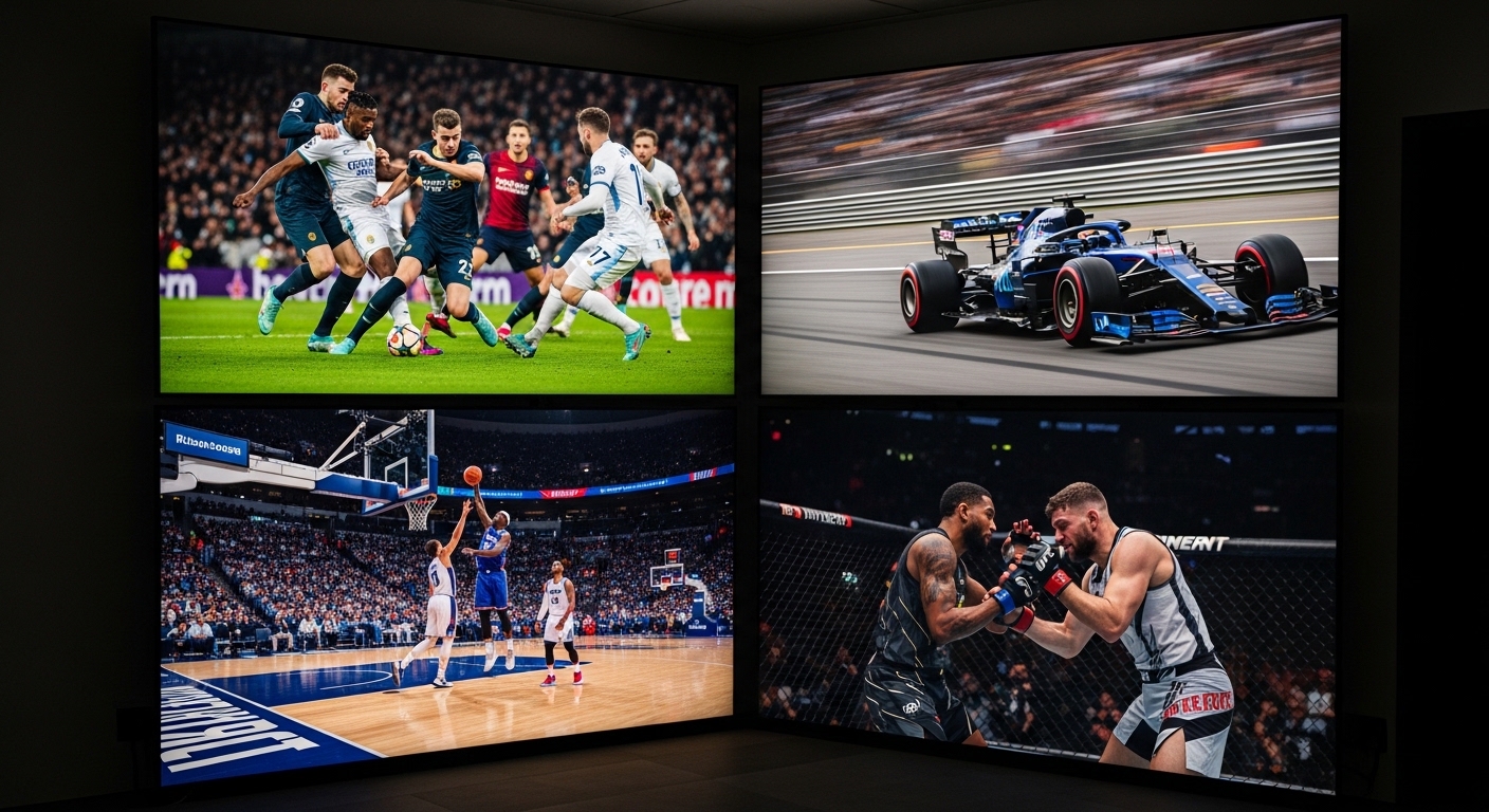 IPTV sports - Premier League, Formula 1, NBA live streaming