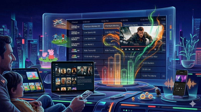 IPTV service for Firestick USA and Smart TV streaming